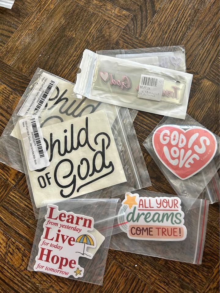 Religious Saying Stickers