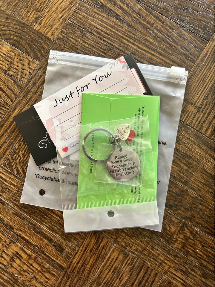 Teacher Assistance Keychain