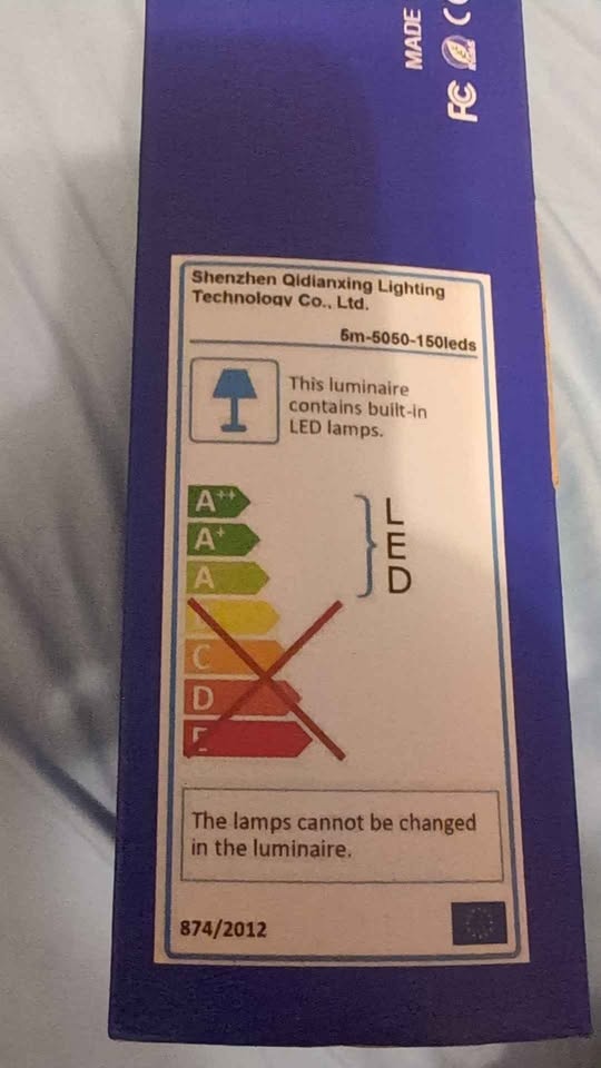 5m LED Strip Lights with Remote & Power Adapter - photo 3
