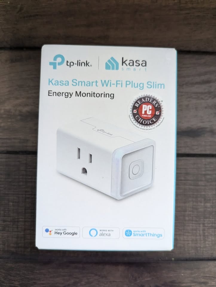 Kasa Smart Plug Mini with Energy Monitoring KP115