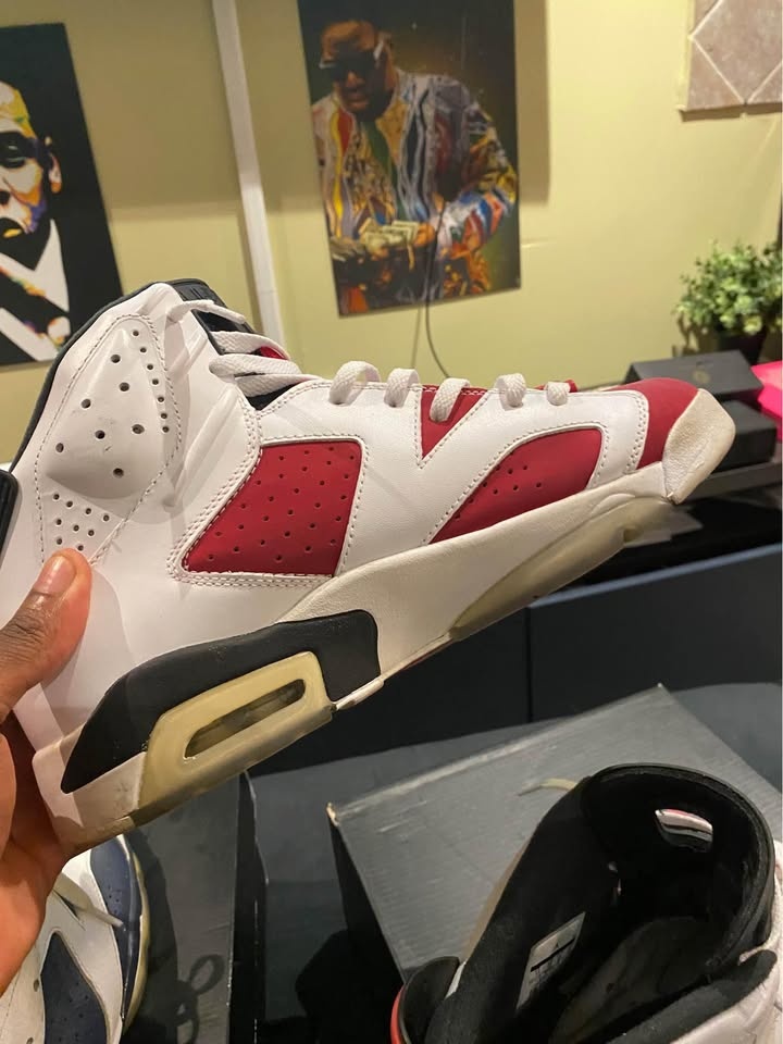 Jordan 6s Carmine 2013 - Size 11 - photo 2