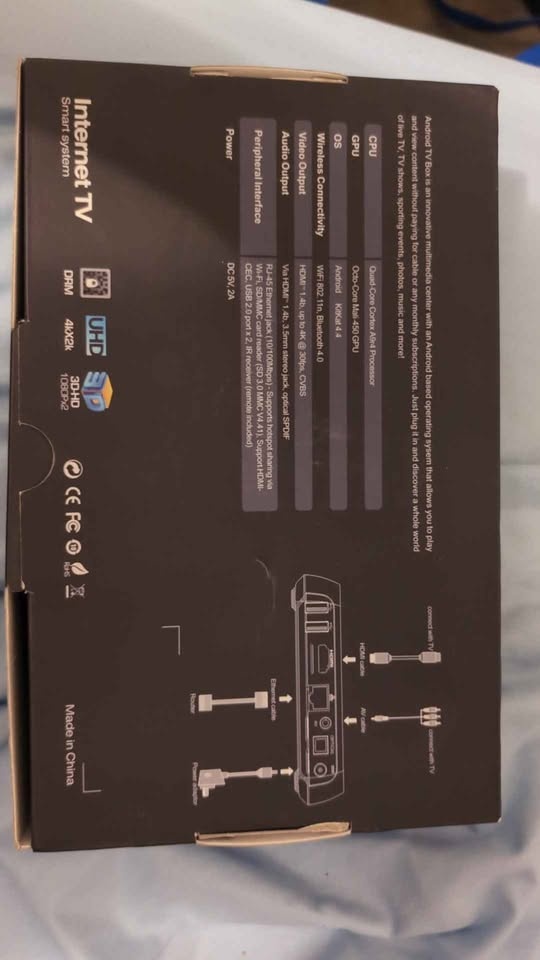 Android Streaming Media Player - OTT TV Box M8S 4K Ultra HD - photo 2