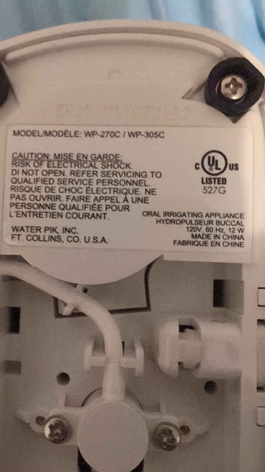 NEW Open Box Waterpik Water Flosser WP-270C / WP-305C - photo 4