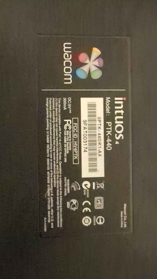 Wacom Intuos4 Small (PTK-440) Drawing Tablet - As-Is - photo 2
