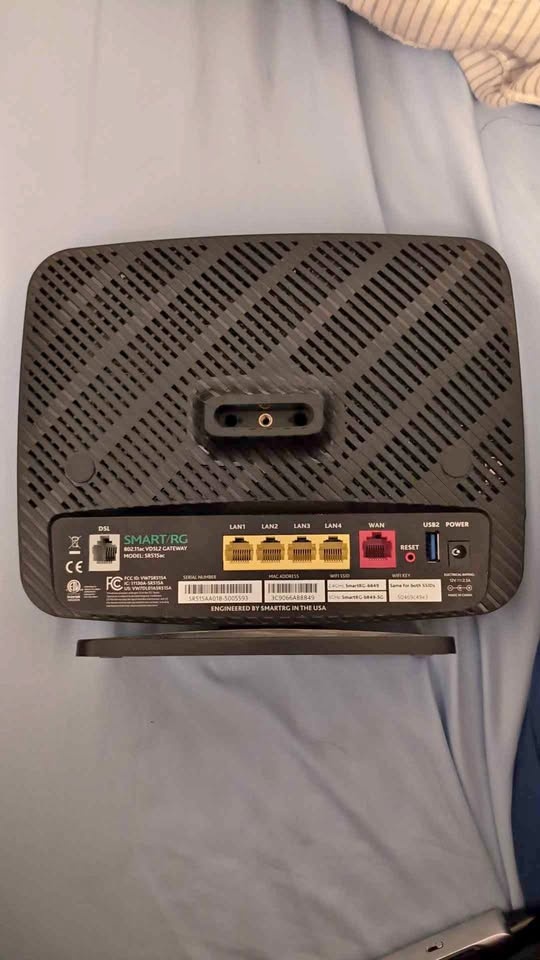 Smart/RG SR515ac DSL WiFi Gateway
