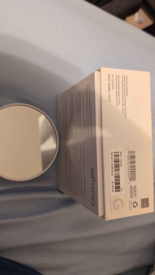 Google Nest Thermostat G4CVZ - Like New - Complete Box - photo 2