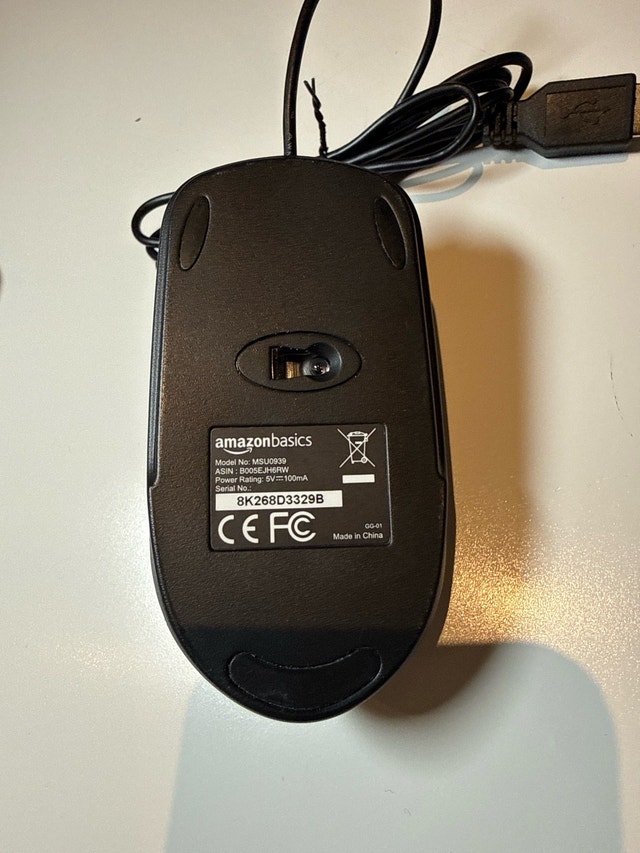 AmazonBasics Mouse - photo 2