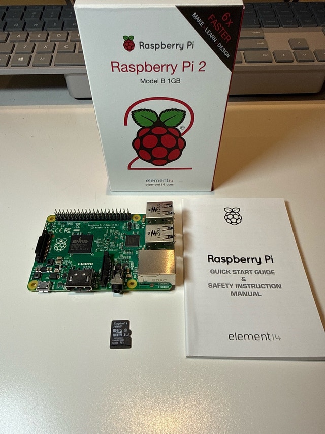 Raspberry Pi 2 Model B + 16GB SD Card