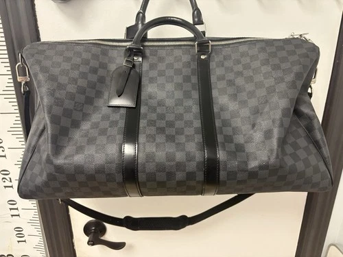 Louis Vuitton Keepall Bandoulière 55 - Damier Graphite