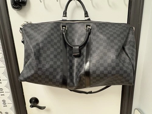 Louis Vuitton Keepall Bandoulière 55 - Damier Graphite - photo 2
