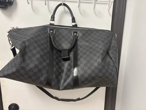 Louis Vuitton Keepall Bandoulière 55 - Damier Graphite - photo 3