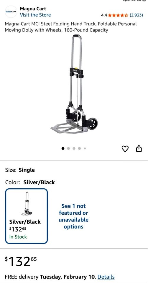 Folding Hand Truck Cart
