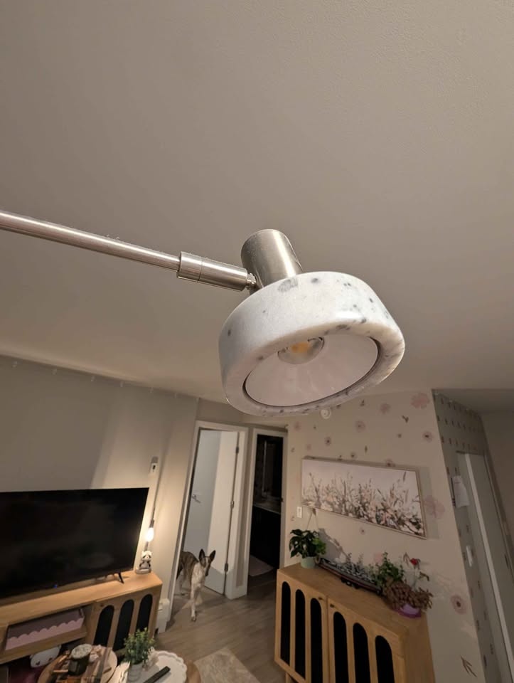 Real Marble Floor Lamp with Dimmer 🥕 - photo 5