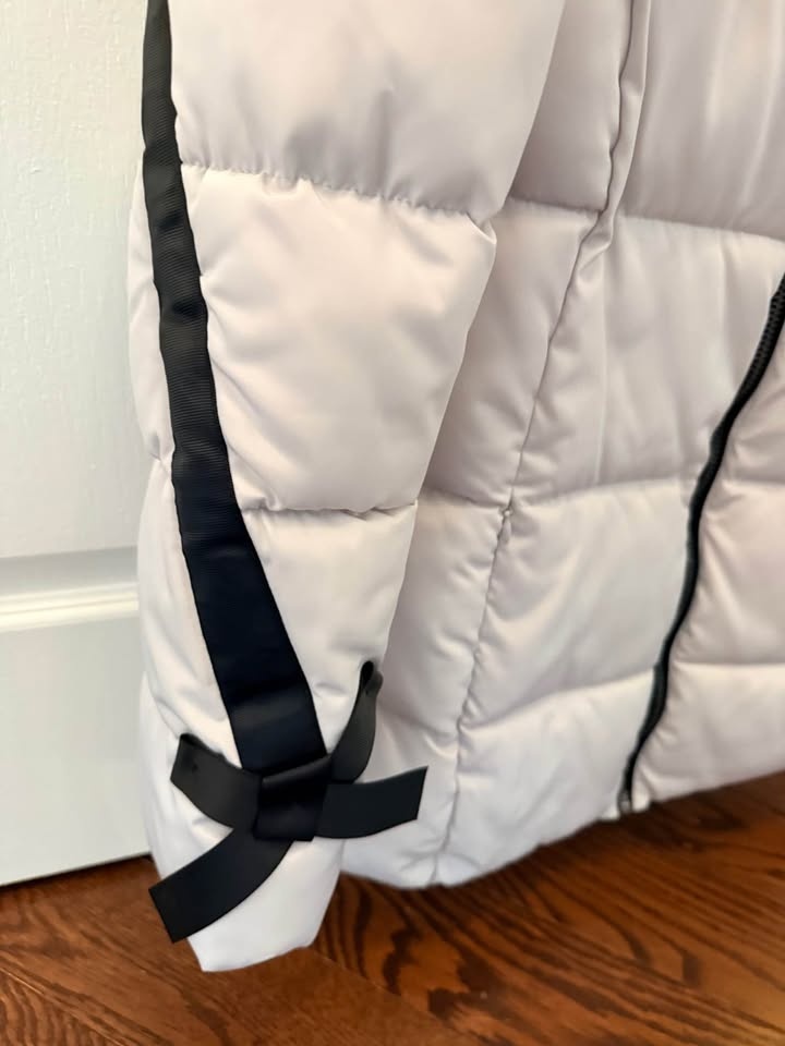 Karl Lagerfeld Paris light grey puffer jacket M - photo 3