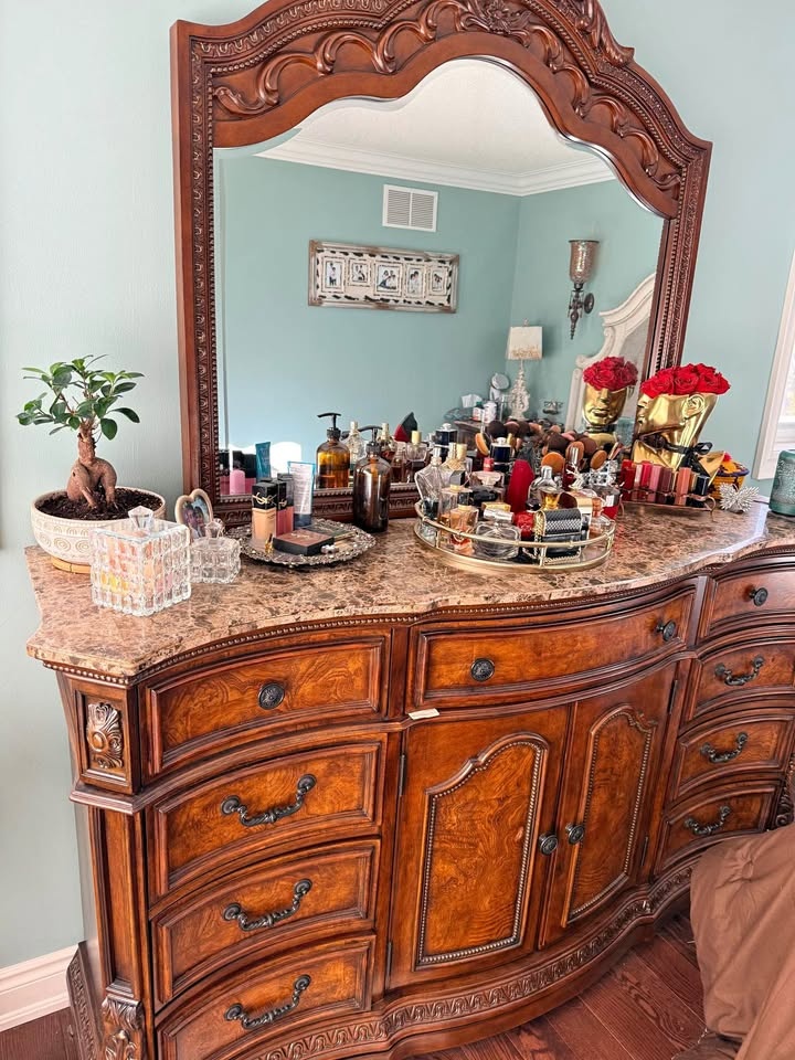 Ashley Millennium North Shore Dresser w/ Marble Top