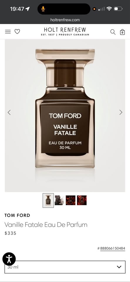 Tom Ford Vanille Fatale EDP 30ml - photo 2