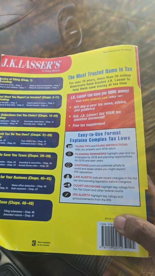 J.K. Lasser's Your Income Tax 2019 - photo 3