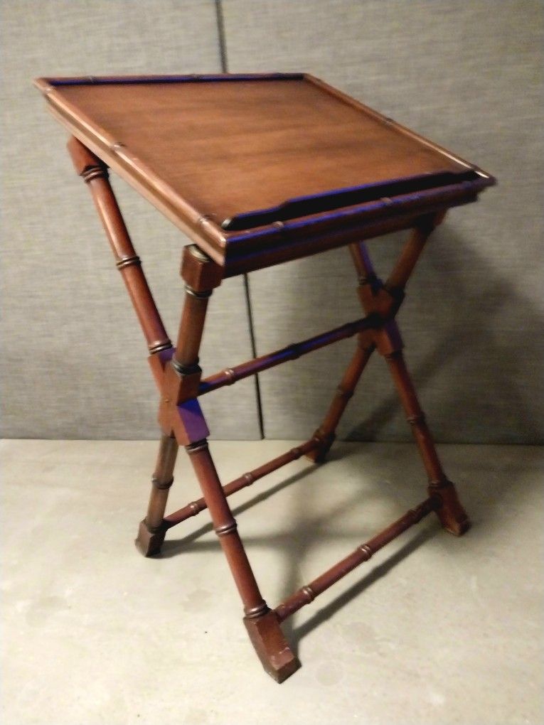 Vintage Solid Wood Book Stand by Brandt – $20 (Old Town) - photo 2