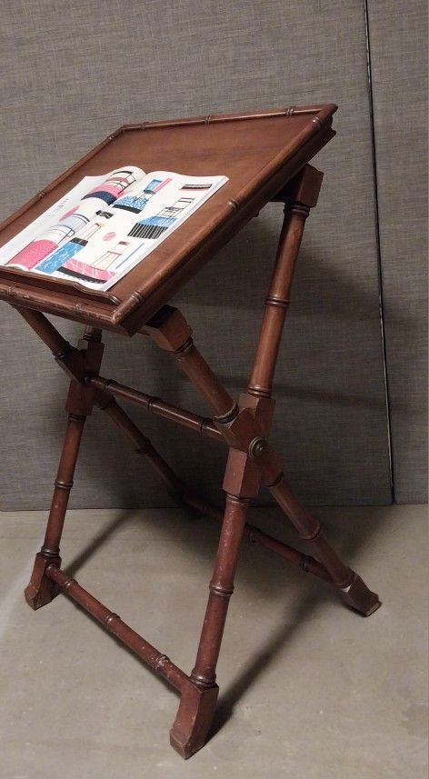 Vintage Solid Wood Book Stand by Brandt – $20 (Old Town) - photo 4