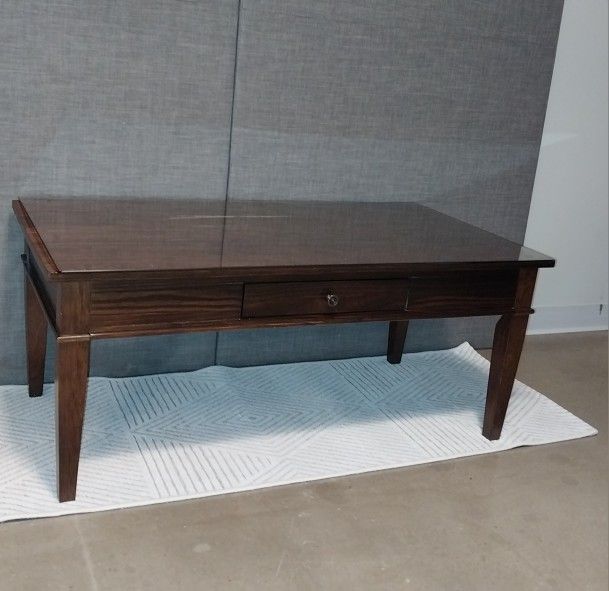 Coffee Table with Drawers – $25 (Old Town)
