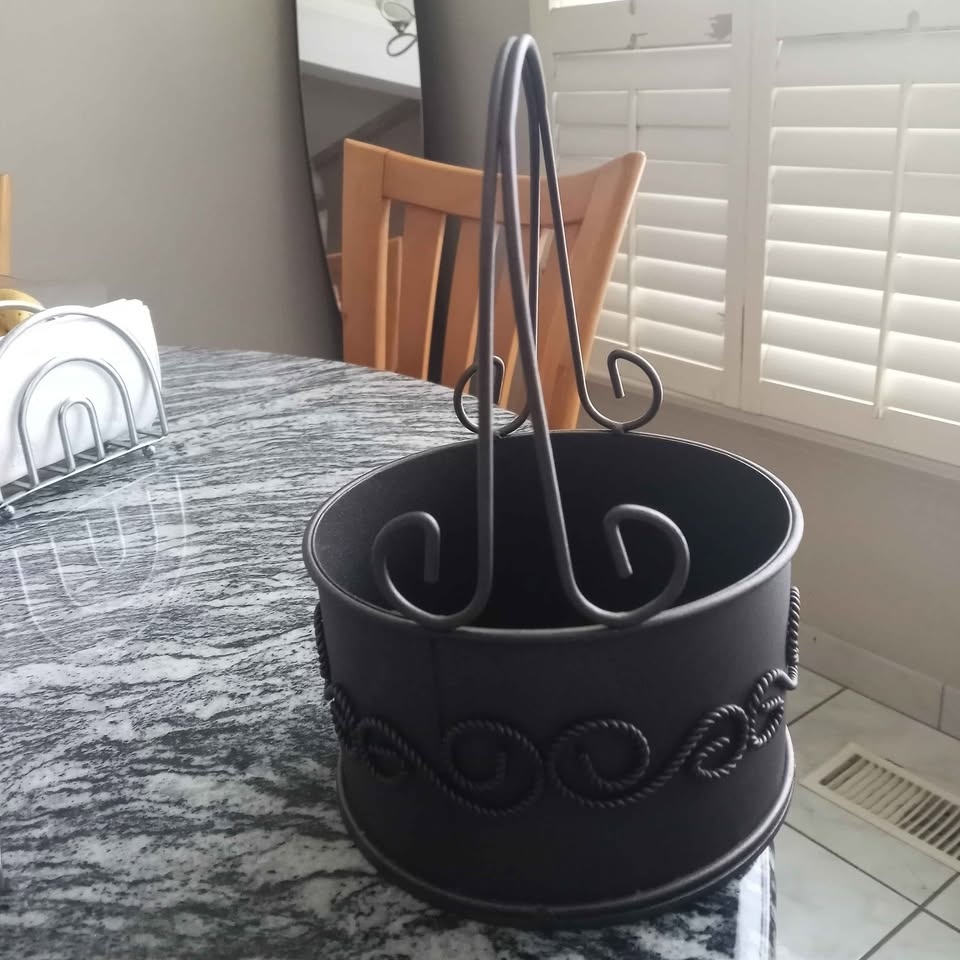 Vintage Style Iron Coal Bucket - photo 3