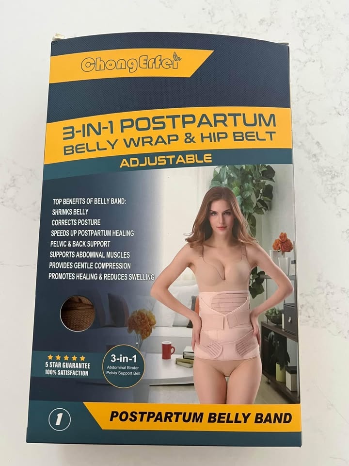 Postpartum recovery belt