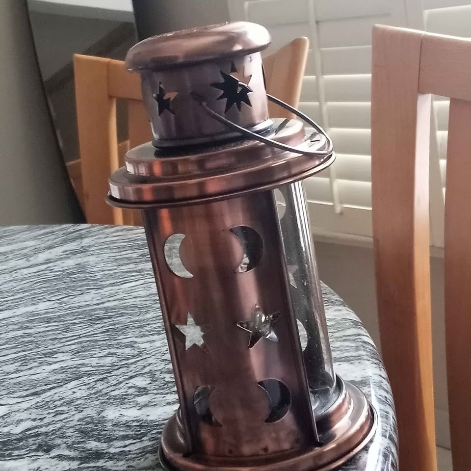 Vintage Copper Ships Lantern - photo 2
