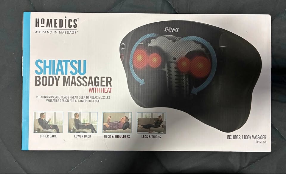 HoMedics Shiatsu Body Massager with Heat