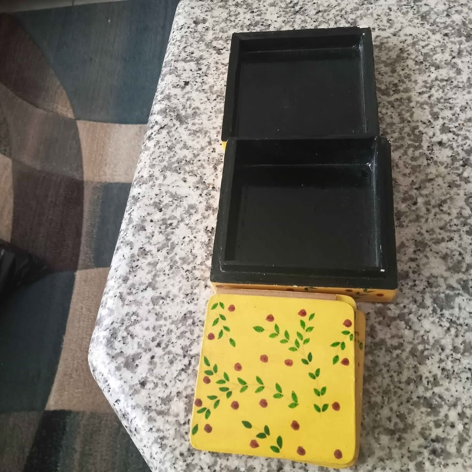 Vintage Hand Painted Coasters - photo 2