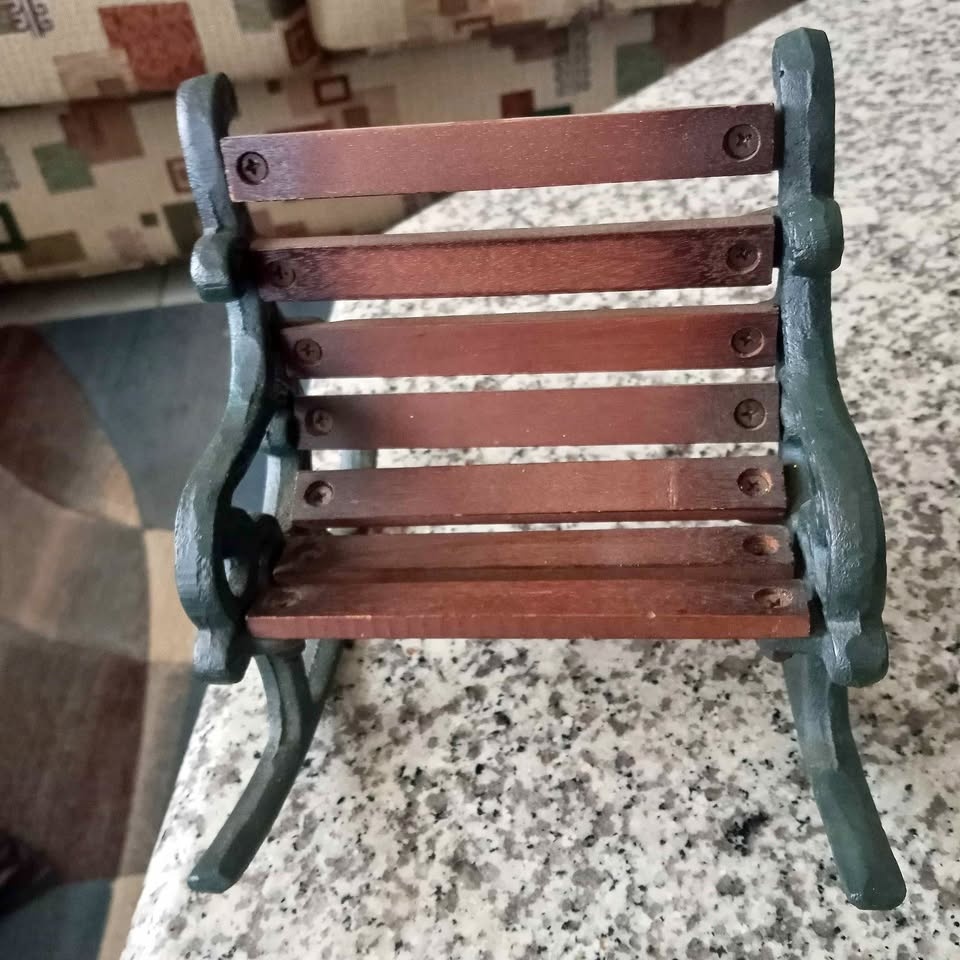 Mini Rocking Park Bench