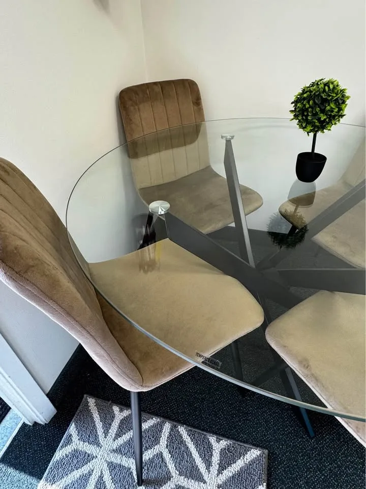 5 Pcs Dining Table Set/ Table and 4 chairs ▫️BRAND NEW▫️ image indicator(2)