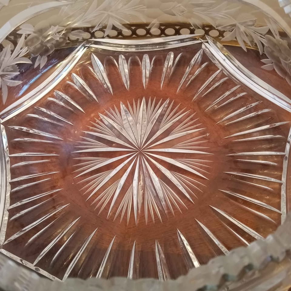 Vintage Large Crystal Bowl - photo 3