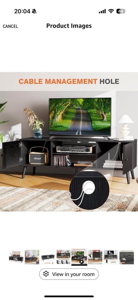 Sweetcrispy TV Stand for 55-60 Inch TVs - photo 5