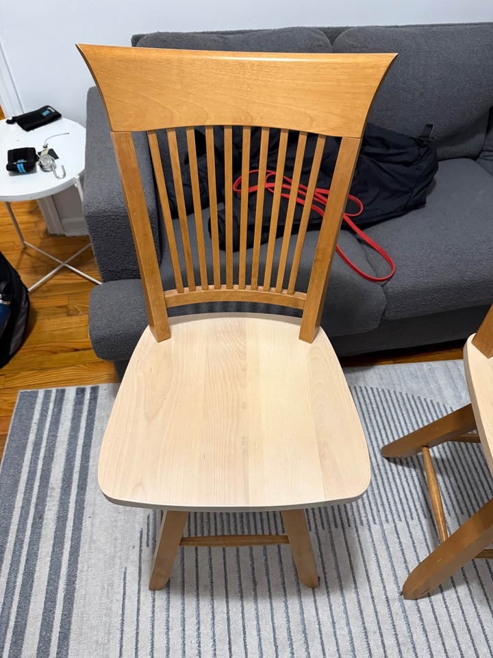 Two Wooden High Chairs - photo 3