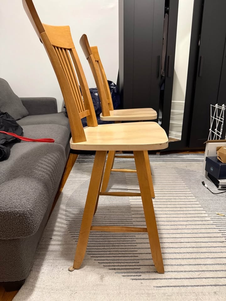Two Wooden High Chairs - photo 4