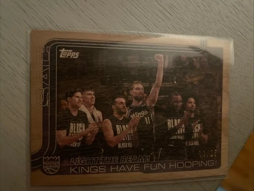 2025-26 Topps Hoops Light The Beam Kings TARGET EXCLUSIVE