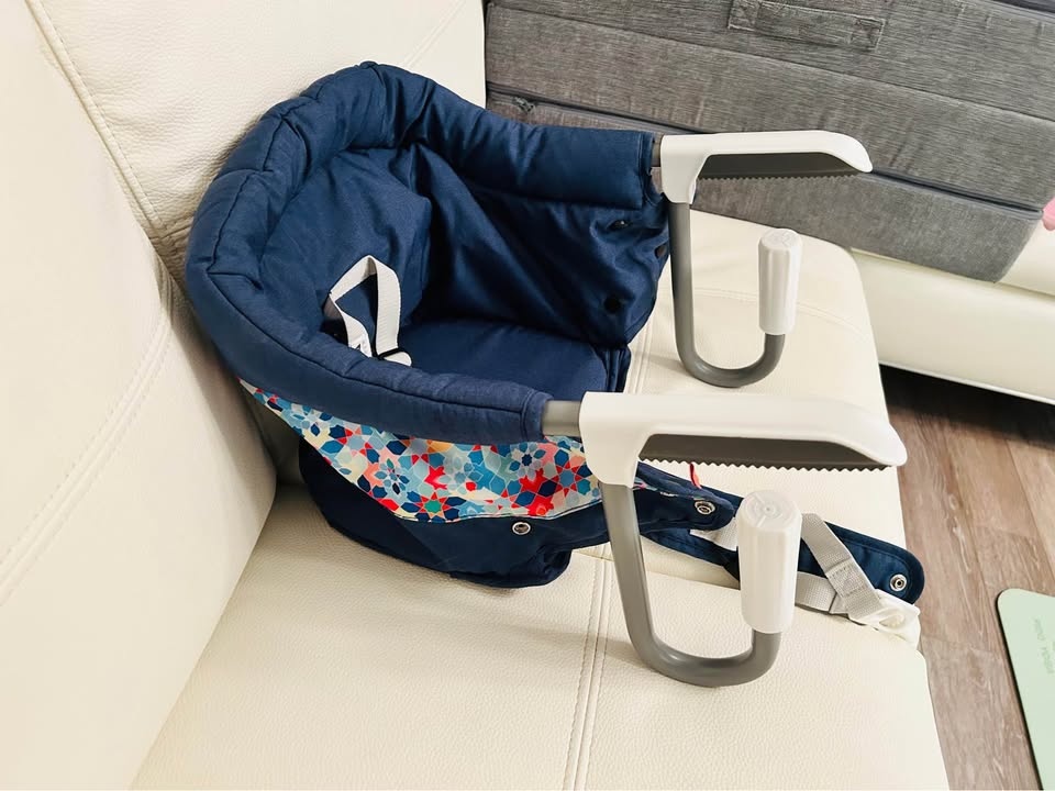 BABY TRALE Portable Clip-On High Chair Navy Blue - photo 2