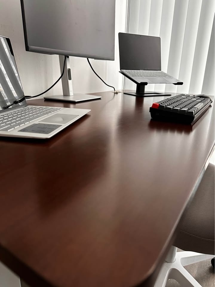 Autonomous SmartDesk 2 Electric Standing Desk (Walnut/White) - photo 3