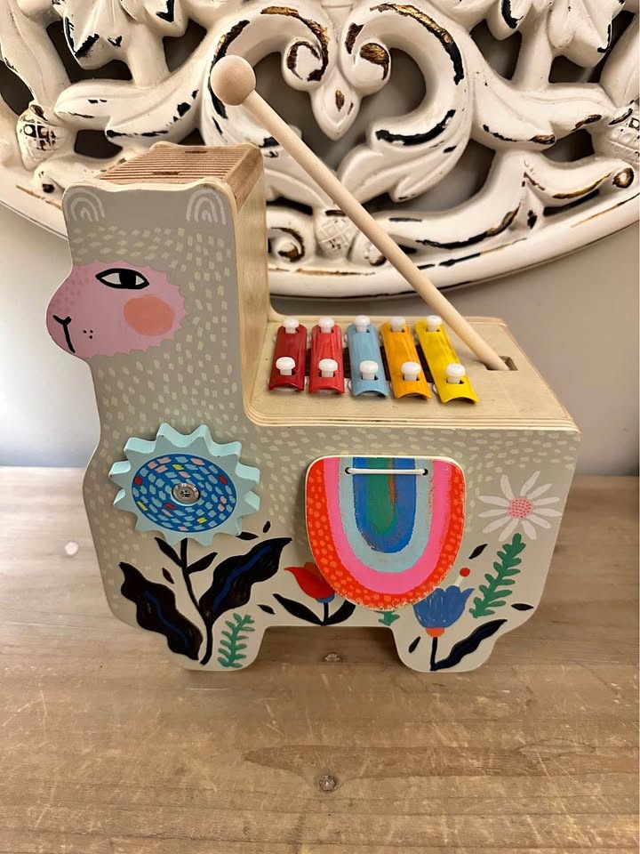 Manhattan Toy Company Llama Activity Toy Xylophone