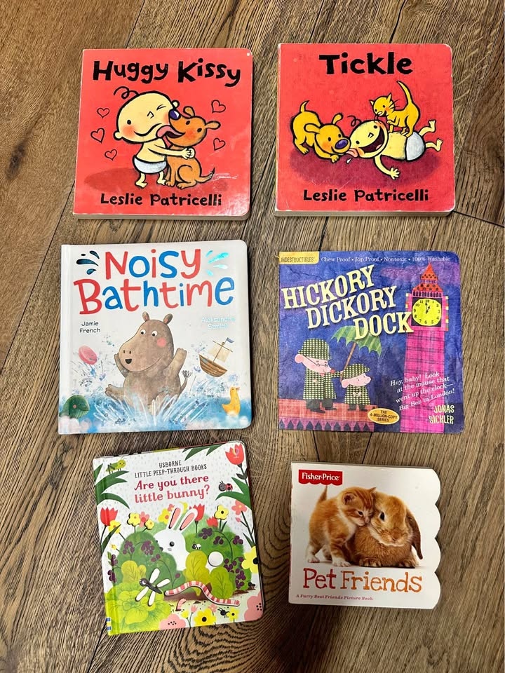 Lot of 6 Children's Board Books