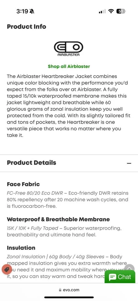 AIRBLASTER HEARTBREAKER JACKET image indicator(7)