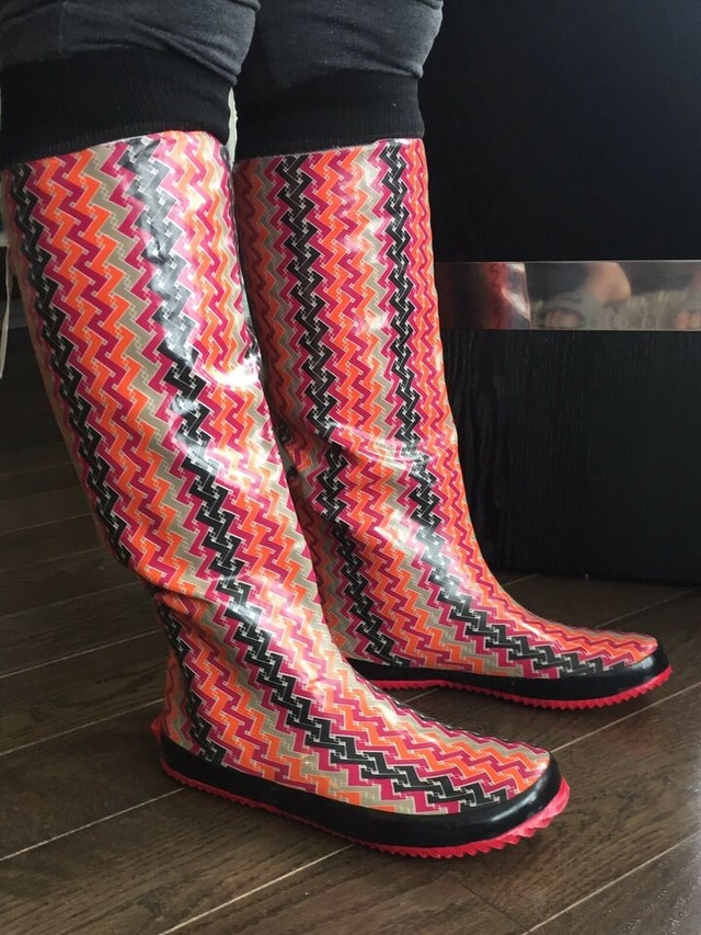 Packable rainboot, size 7 - photo 2