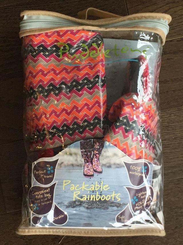 Packable rainboot, size 7 - photo 4