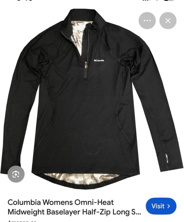 Men's Columbia First Layer Top, Size M - photo 4