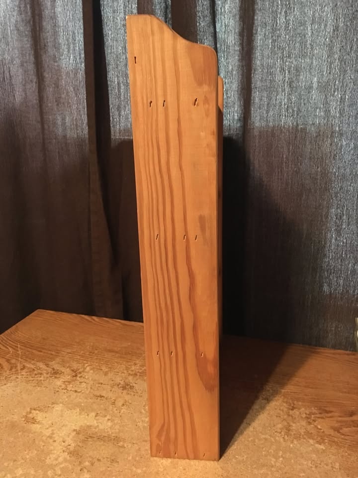 4 Tier Wood Wall Shelf with Heart - photo 4