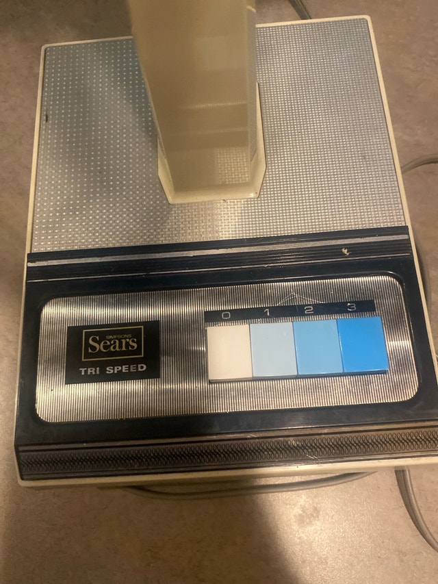 Sears Tri Speed Fan - photo 3