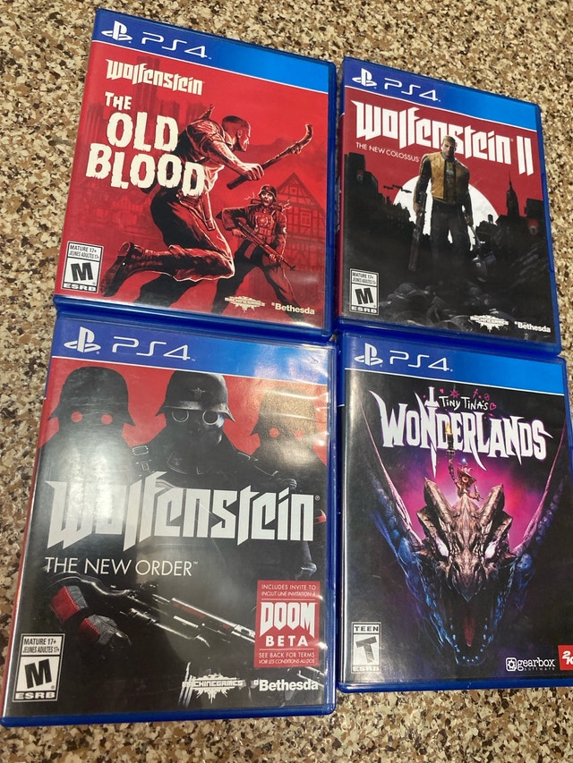PS4 Games Lot