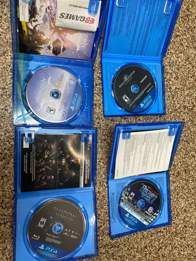 PS4 Games - Monster Hunter, South Park, Horizon, Shadow of Mordo - photo 2