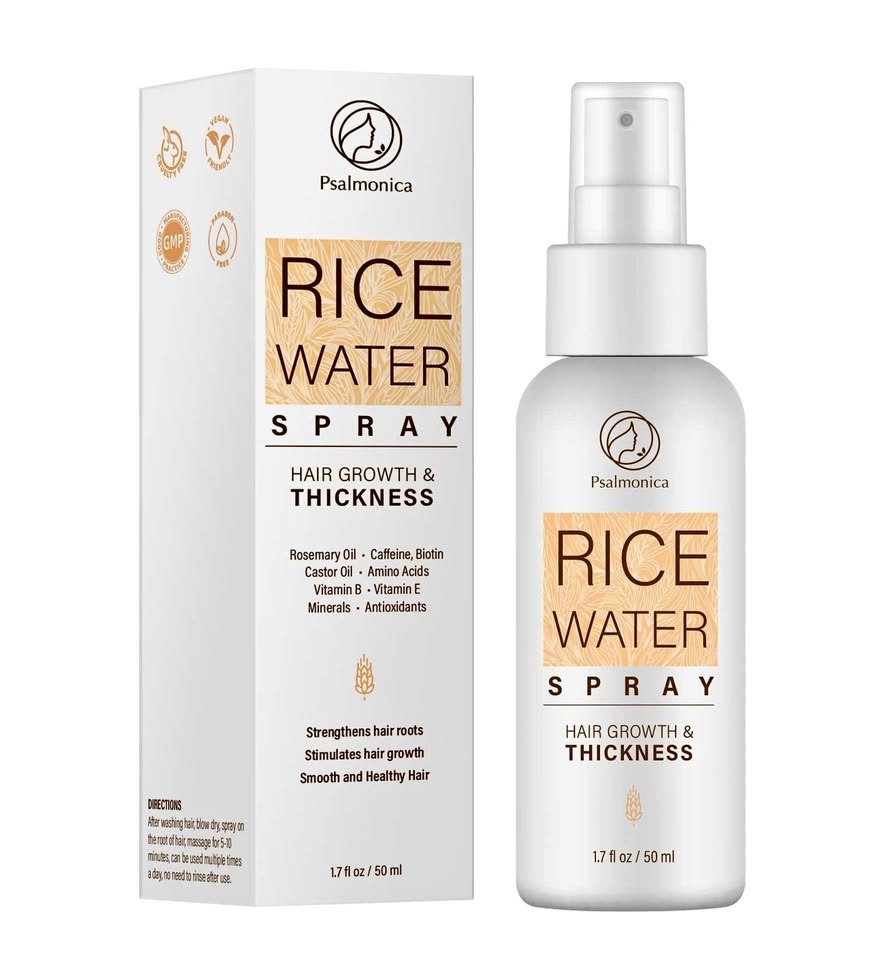 NEW IN BOX: Psalmonica Rice Water Serum for Hair Growth