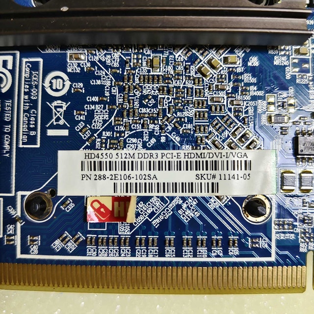 Radeon HD 4550 512Mb Video Graphics Card - photo 5